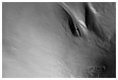 Lobate Debris Apron with Ridge-Like Structures; Tempe Terra/Mareotis Fossae