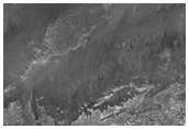 Dark-Toned Unit Exposed atop Crater Ejecta in Meridiani Planum 