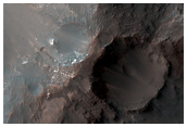 Central Uplift of Ritchey Crater 