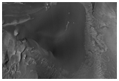 Light-Toned Layered Bedrock Exposed in Valles Marineris 