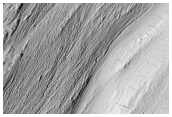 Mantled Central Uplift in Nicholson Crater 