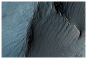 MSL Landing Site in Melas Chasma