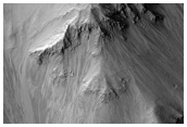 Landslide in Capri Chasma 