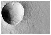 Unnamed Fresh Crater
