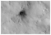 New Dark Spot Impact Crater 
