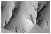 Layered Mesa in Coprates Chasm 