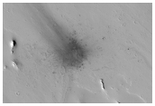 New Dark Spot Impact Crater