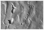 Merging Lobate Debris Aprons of Deuteronilus Mensae