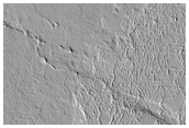 Faulted Lava Flow in Amazonis Planitia