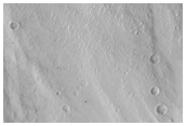 Flow Into Crater