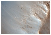 Rotational Landslides or Slumps along the Walls of Bahram Vallis