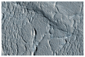 Faulted Lava Flow in Amazonis Planitia