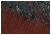 Unusual Layering Near Reynolds Crater