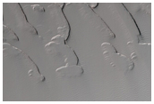 Polar Layered Deposits Stratigraphic Exposure