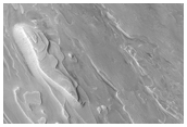 Layers in Spallanzani Crater