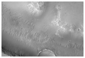 Partially Exhumed Crater