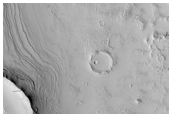 Dark Layering in Henry Crater Floor