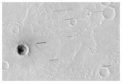 Small Thermally-Distinct Fresh Crater