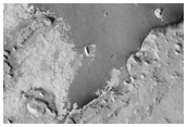 Large Area of Exposed Light-Toned Layering in Meridiani Region