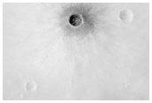 Fresh Small Crater in Daedalia Planum