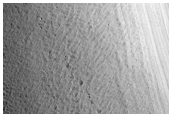Excellent Exposure of Basal Section of Polar Layered Deposits