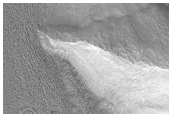 Lobate Debris Feature in the Deuteronilus Mensae Region