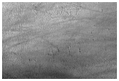Valley Witin Coronae Scopulus on the Floor of Hellas Basin
