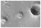 Cratered Cones Near Hephaestus Fossae