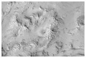 Zunil Crater Impact Flow Ejecta Margins