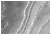 Layered Scarp on North Edge of South Polar Outlier