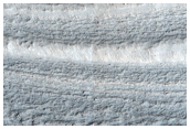 Fault in South Polar Layered Deposits