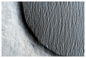 Knobby Terrain and Layering Near Lucus Planum