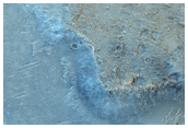 Area of Distinct Albedo and Thermal Inertia with Channels