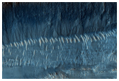 Graben in Sirenum Fossae