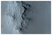 Henry Crater Layered Deposits