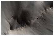 Triangular Avalanche Scar in Olympus Mons Aureole