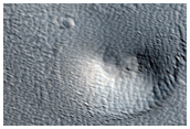 Arsia Mons - Possible Skylight Near Chloe Crater