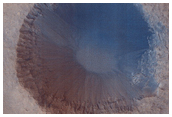 Crater South of Crommelin Crater