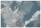 Measurement of Stratal Dips in Possible Delta-Lake Transition