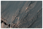 Layered Pit in Noctis Labyrinthus