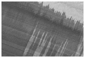 Layering in North Polar Troughs