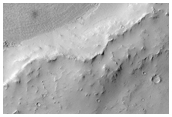 Landforms Near Athabasca Valles