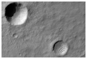Fresh Rayed Crater in Hesperia Planitia