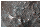 Colorful Rocks in Ritchey Crater