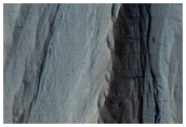 Medusae Fossae Formation Texture Near Sabis Vallis