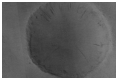 Contact between Flow From Uranius Patera and Plains
