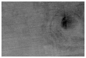 Landforms in Central Antoniadi Crater