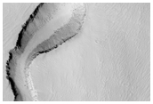 Pit Crater Chain in Southwest Pavonis Mons