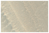 South Polar Layered Deposits and Underlying Ridge