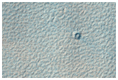 Sinuous Ridge in Dorsa Argentea Formation